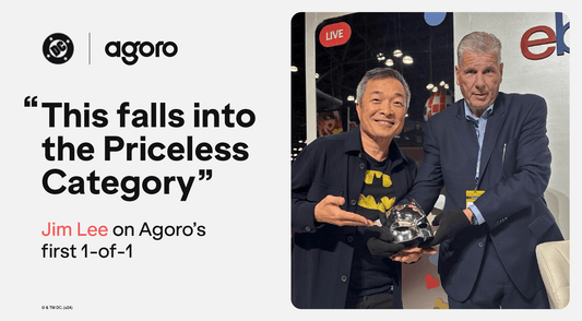 Jim Lee on Agoro's first 1-of-1