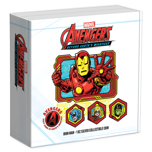 Marvel – Avengers 60th Anniversary – Iron Man Coin