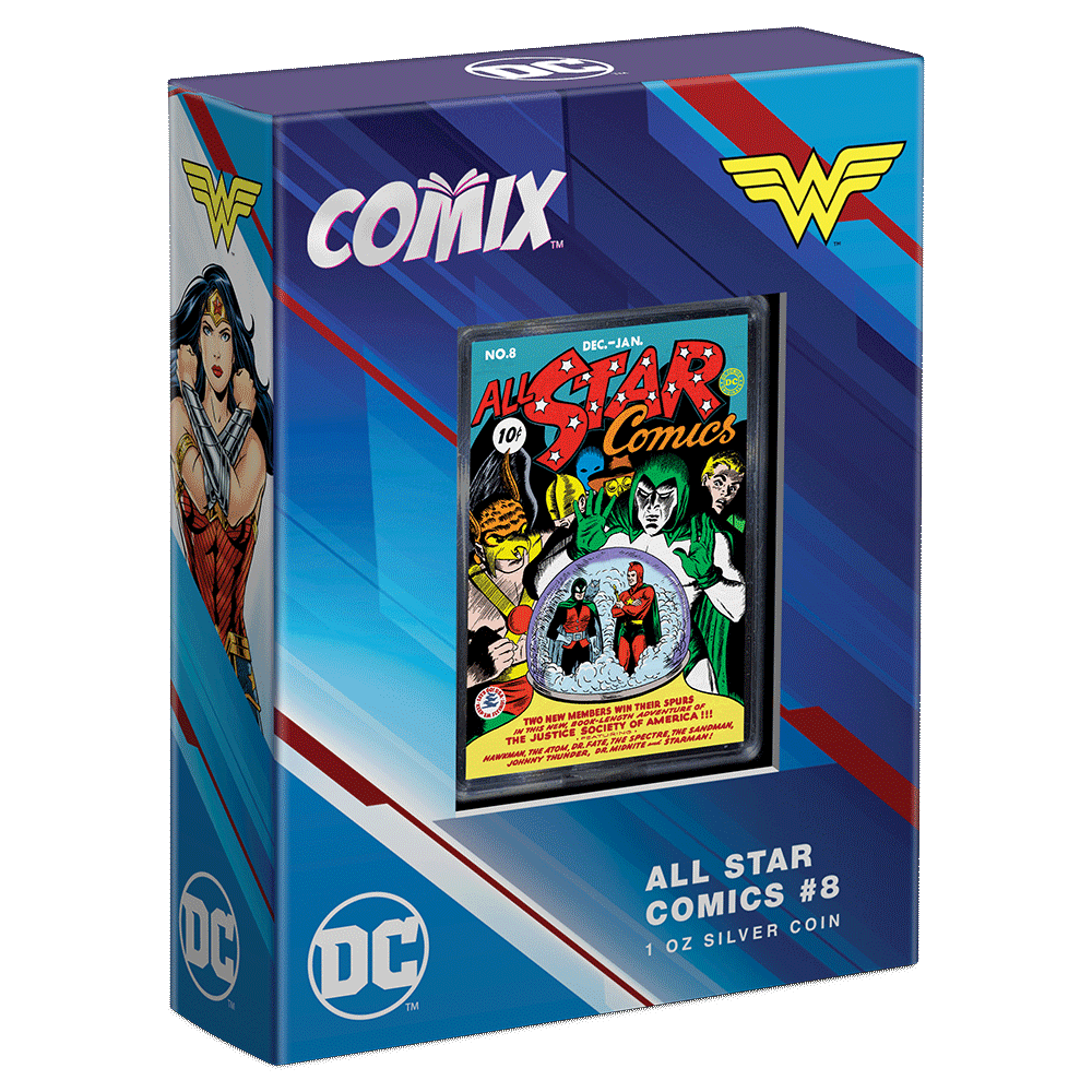 COMIX™ – All Star Comics #8 Coin