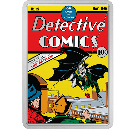 COMIX™ – Detective Comics #27 2oz Silver Coin - Flat View