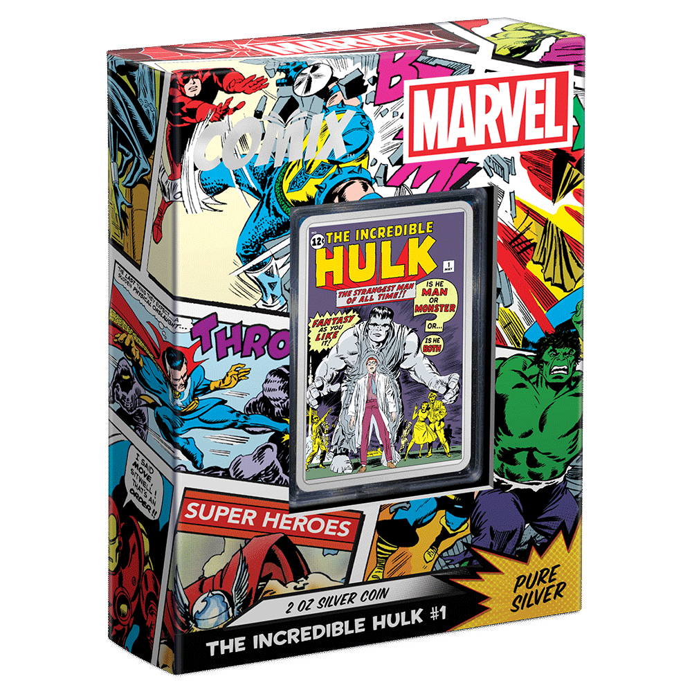 COMIX™ – Marvel The Incredible Hulk #1 Coin