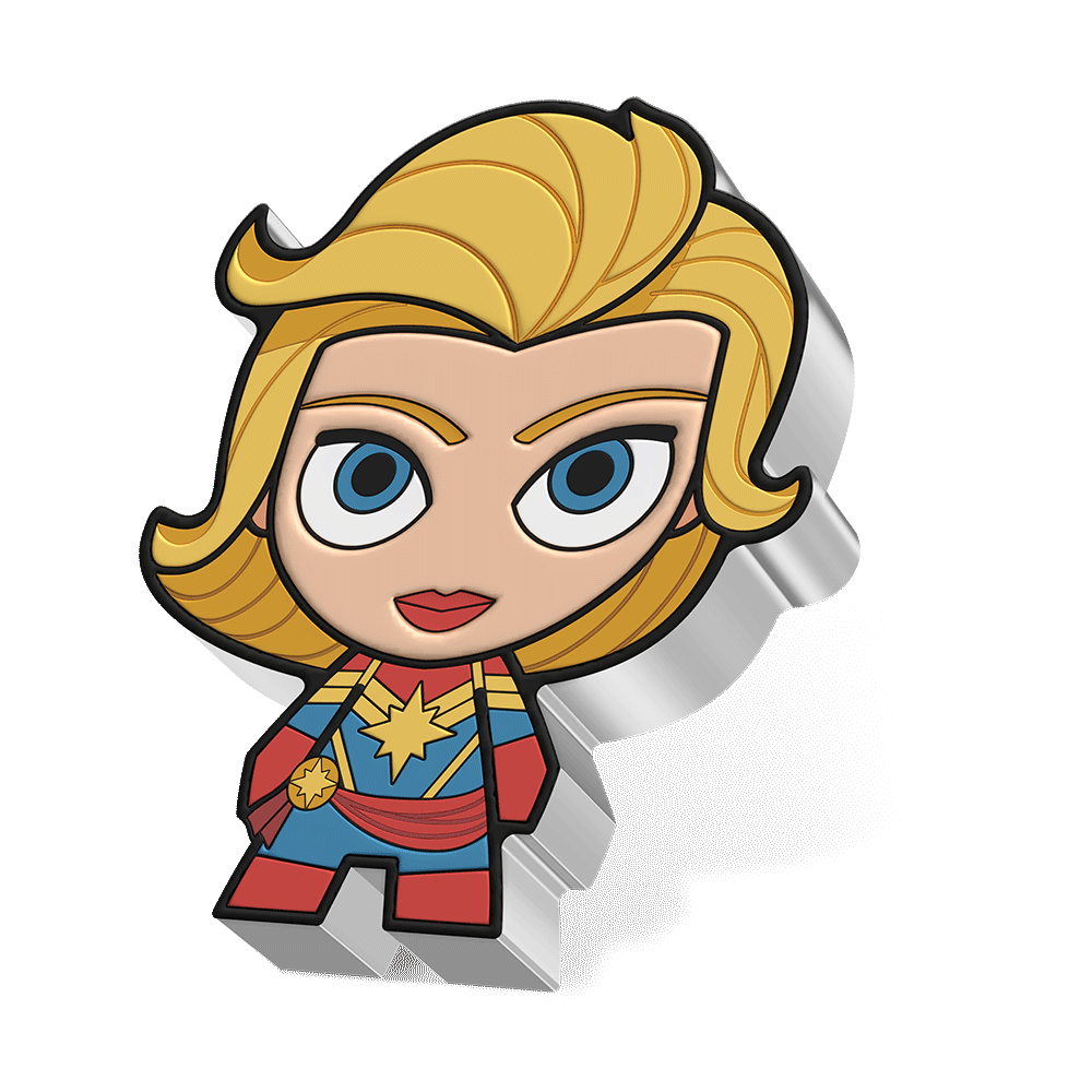 Marvel – Captain Marvel Chibi® Coin