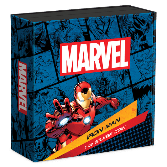 Marvel – Iron Man™ 1oz Shaped Silver Coin