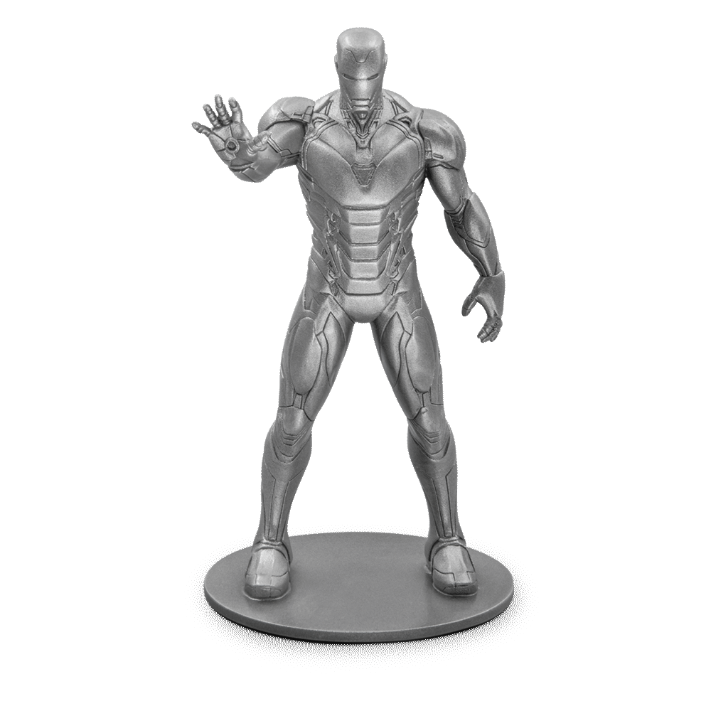 Marvel – Iron Man Mark 85 Series 1 160g Silver Miniature Feauturing Firing Repulsor Pose