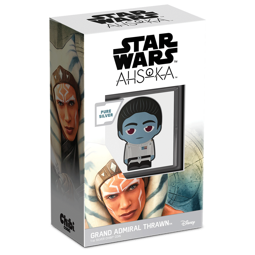 Star Wars™ Ahsoka™ – Grand Admiral Thrawn™ Chibi® Coin