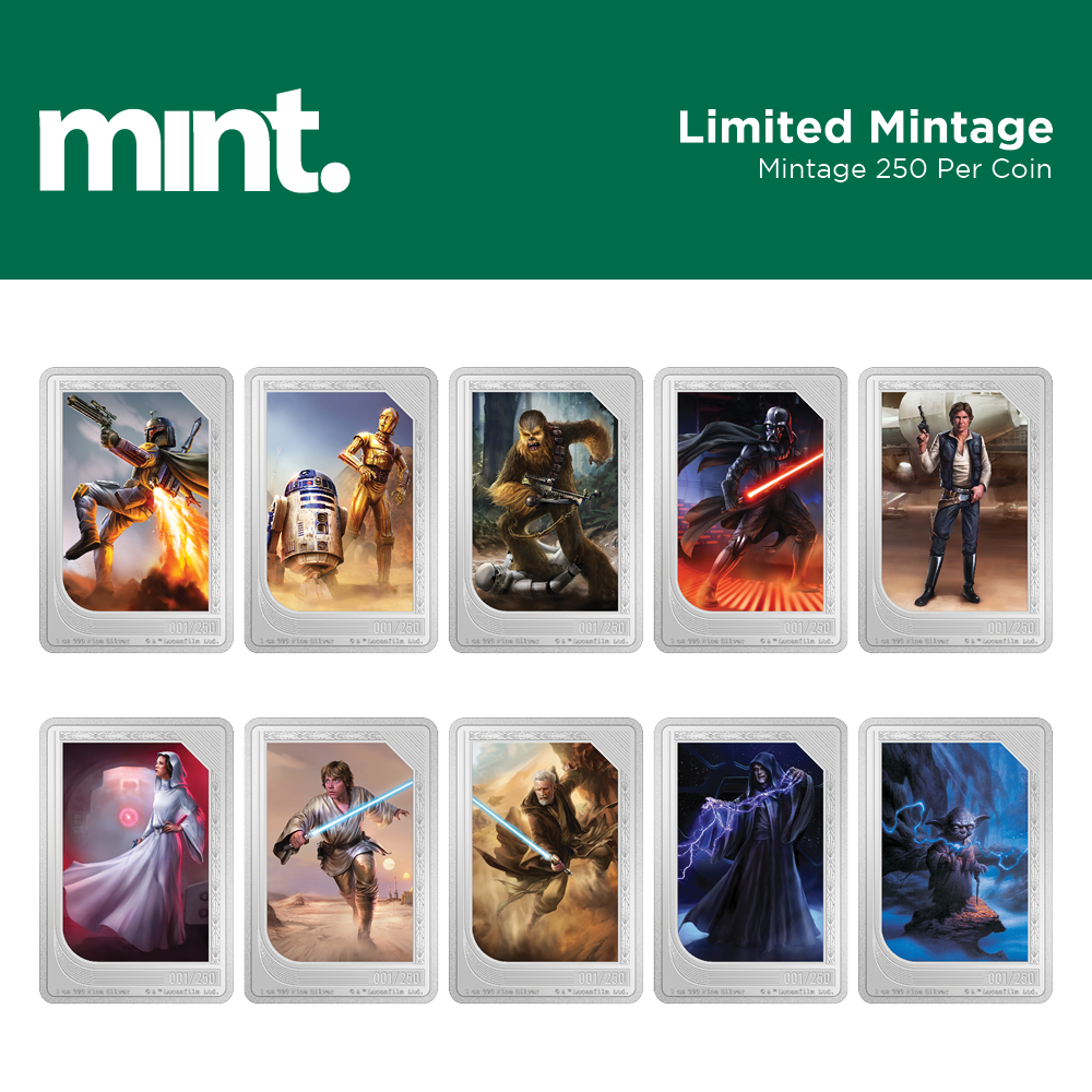 mint Trading Coins – Star Wars™ - Limited Mintage