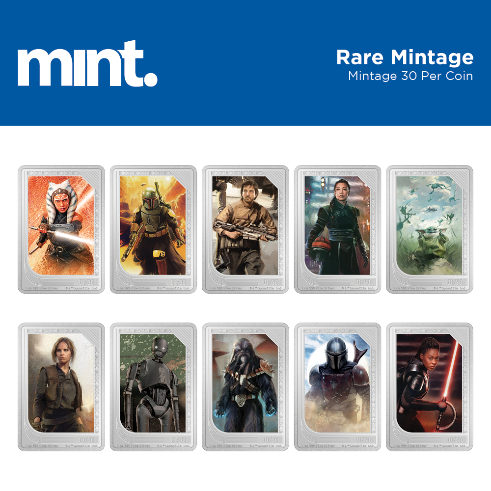 mint Trading Coins – Star Wars™ - Rare Mintage.