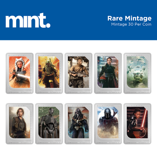 mint Trading Coins – Star Wars™ - Rare Mintage.