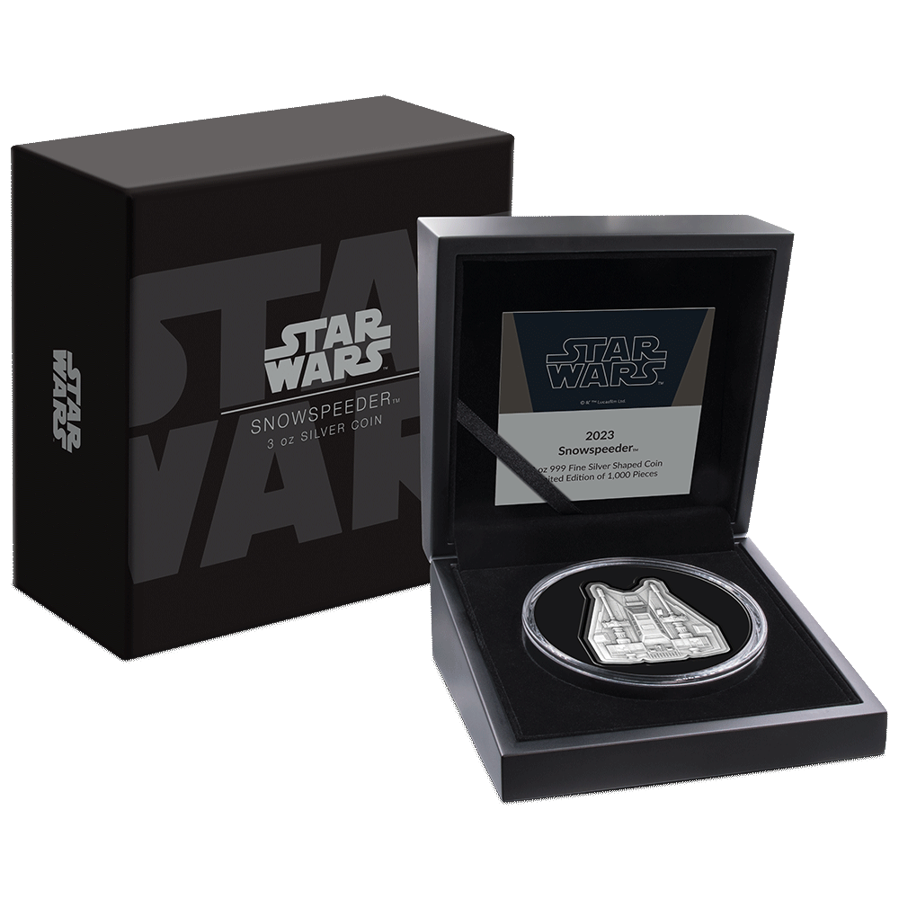 Star Wars™ Snowspeeder™ Shaped Coin