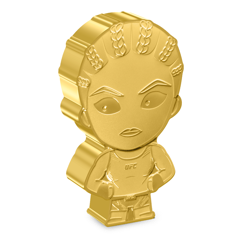 UFC® – Alexa Grasso 1oz Silver Chibi® Coin Gilded Version - Includes a 1 in 10 Chance to Win this Bonus!