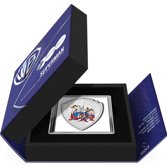 WB100 Looney Tunes Mashups – Superman Coin