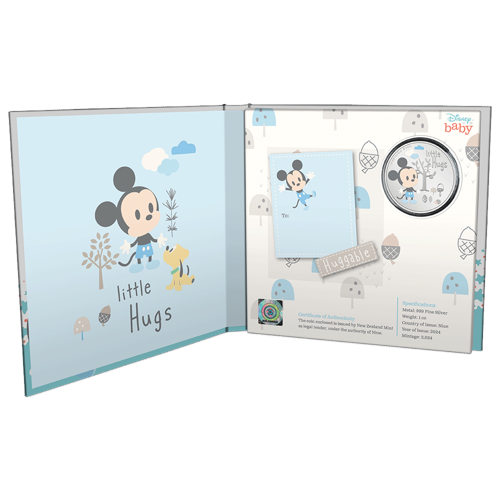 Disney Baby Little Hugs – Boy Coin