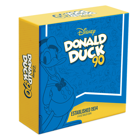 Disney Donald Duck 90th - Established 1934 Coin