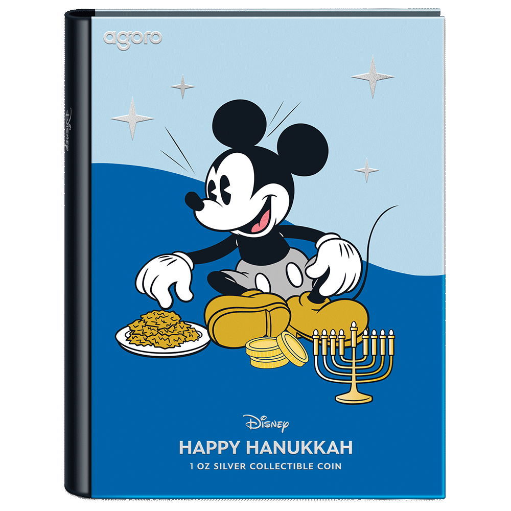 Disney Season's Greetings 2024 - Happy Hanukkah Coin