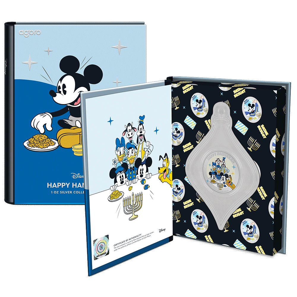 Disney Season's Greetings 2024 - Happy Hanukkah Coin