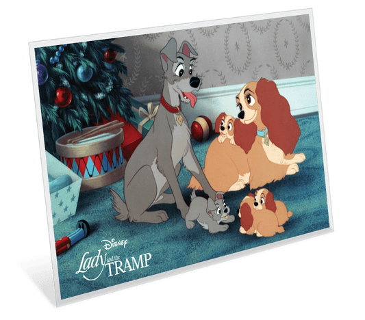 Disney Season's Greetings 2024 - Lady and the Tramp Note