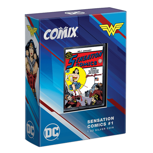 COMIX™ – Sensation Comics #1 Coin