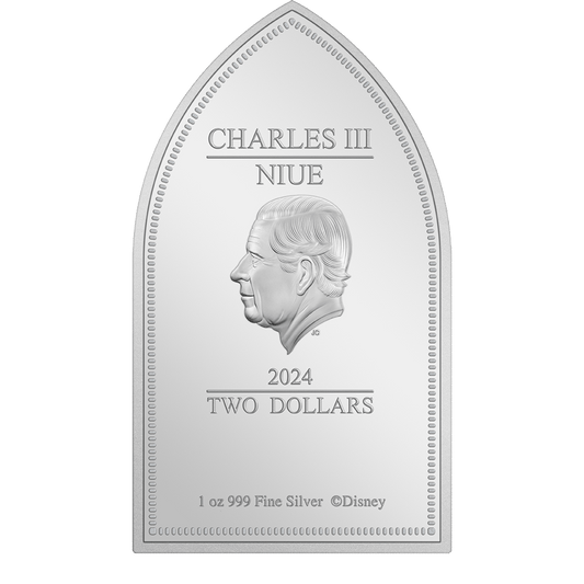 Jody Clark effigy of His Majesty King Charles III Obverse $2 2024.