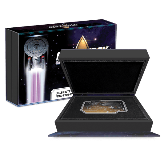 Star Trek Vehicles – U.S.S. Enterprise NCC-1701-D Coin