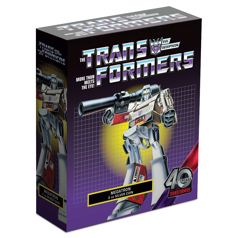 Transformers 40 Years – Megatron Coin