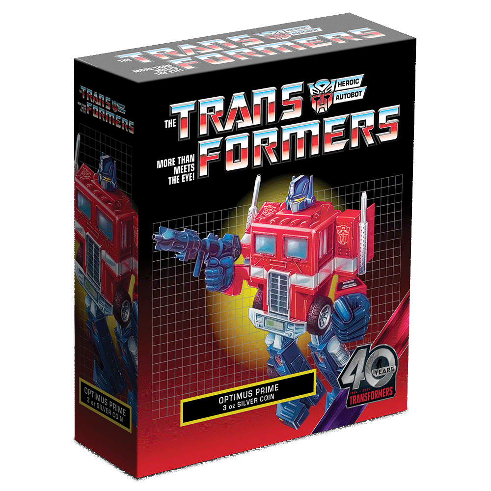 Transformers 40 Years – Optimus Prime Coin