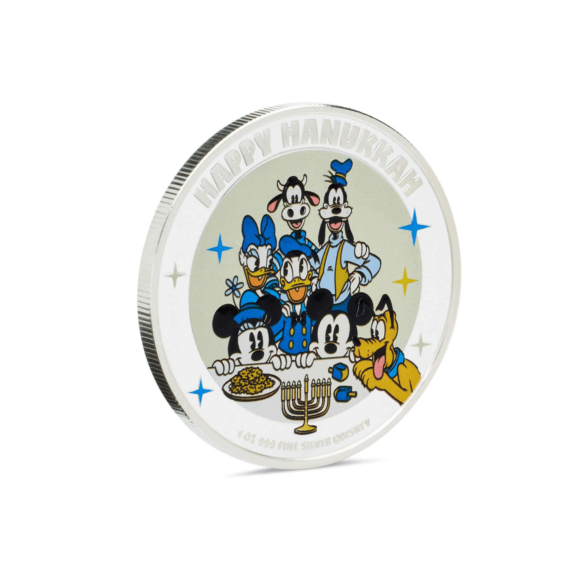 Disney Season's Greetings 2024 - Happy Hanukkah Coin