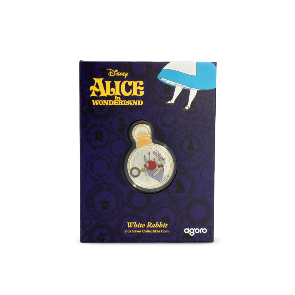 Disney Alice in Wonderland - White Rabbit Coin