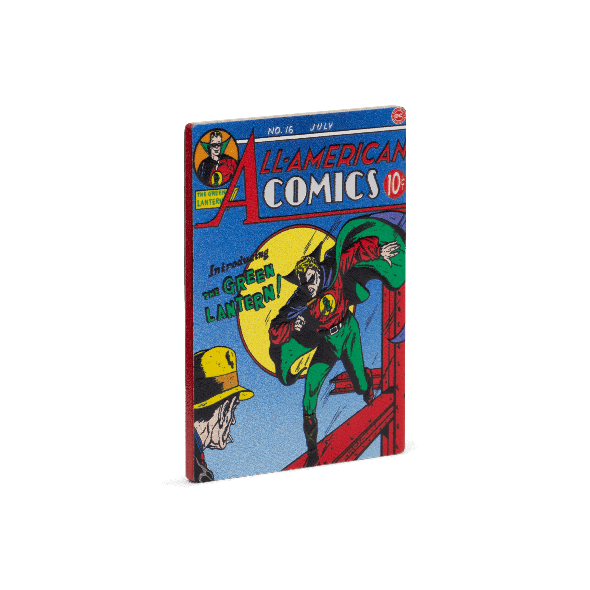 Comic connoisseurs, here’s the perfect collectible for you! Featuring a coloured image with some pops of frosted engraving for contrast. All 4 sides are also coloured to mimic the spine and pages – it really does look like a mini comic book! - New Zealand Mint