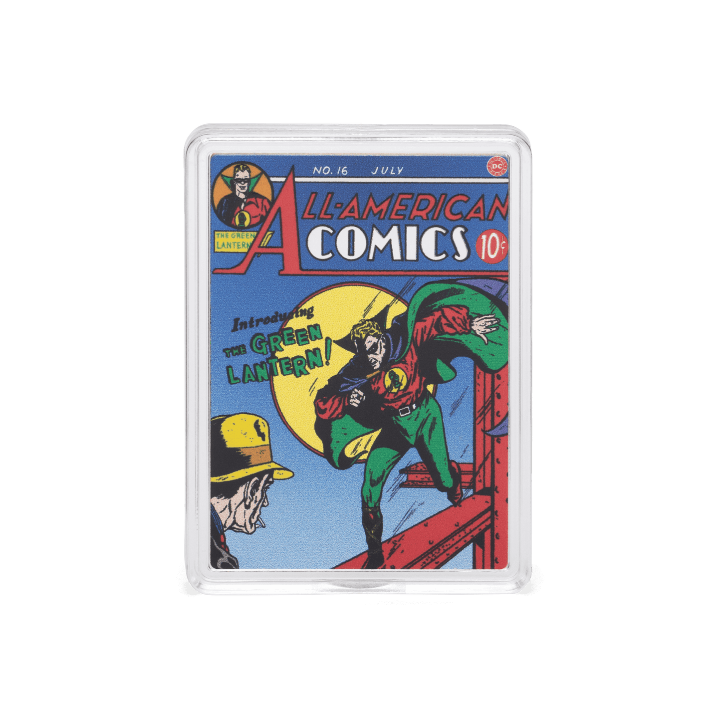 Comic connoisseurs, here’s the perfect collectible for you! Featuring a coloured image with some pops of frosted engraving for contrast. All 4 sides are also coloured to mimic the spine and pages – it really does look like a mini comic book! - New Zealand Mint