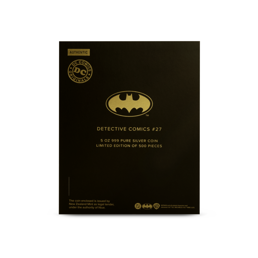 DC 90th Anniversary - Golden Age - Detective Comics #27 Gilded Coin