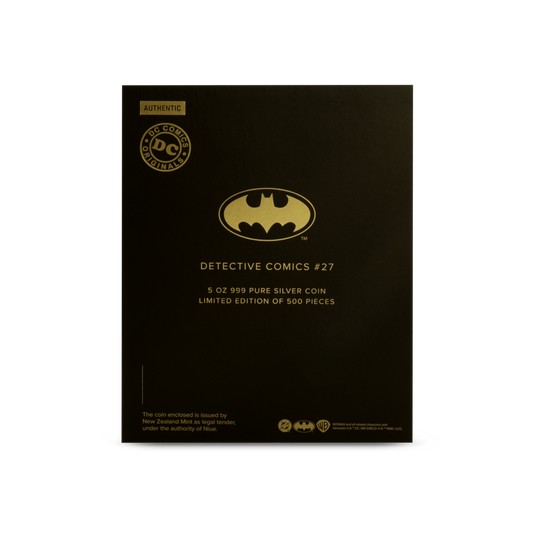 DC 90th Anniversary - Golden Age - Detective Comics #27 Gilded Coin