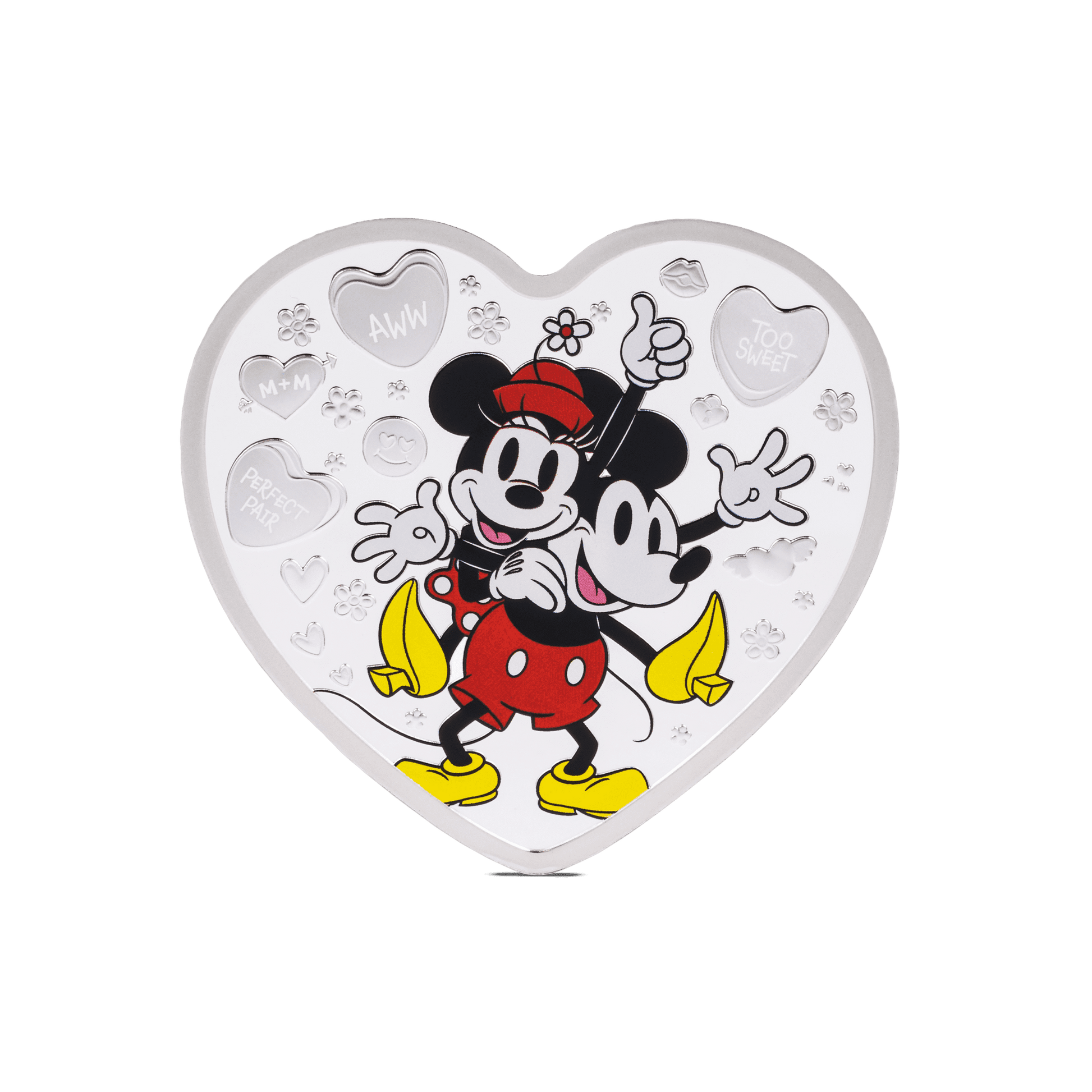 Disney I Love Us - Mickey Mouse and Minnie Mouse Coin