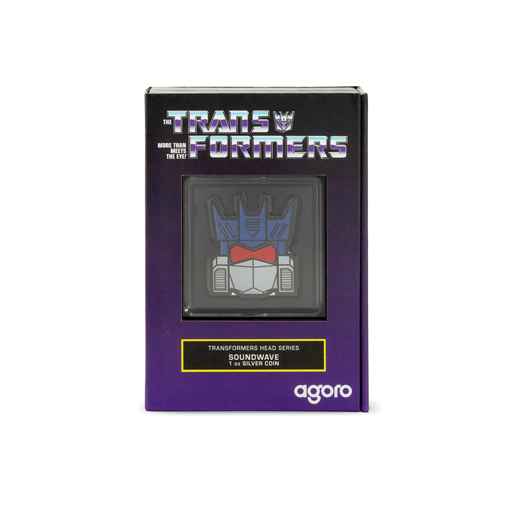 Transformers Heads - Soundwave Coin