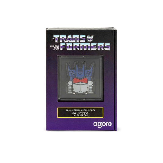 Transformers Heads - Soundwave Coin