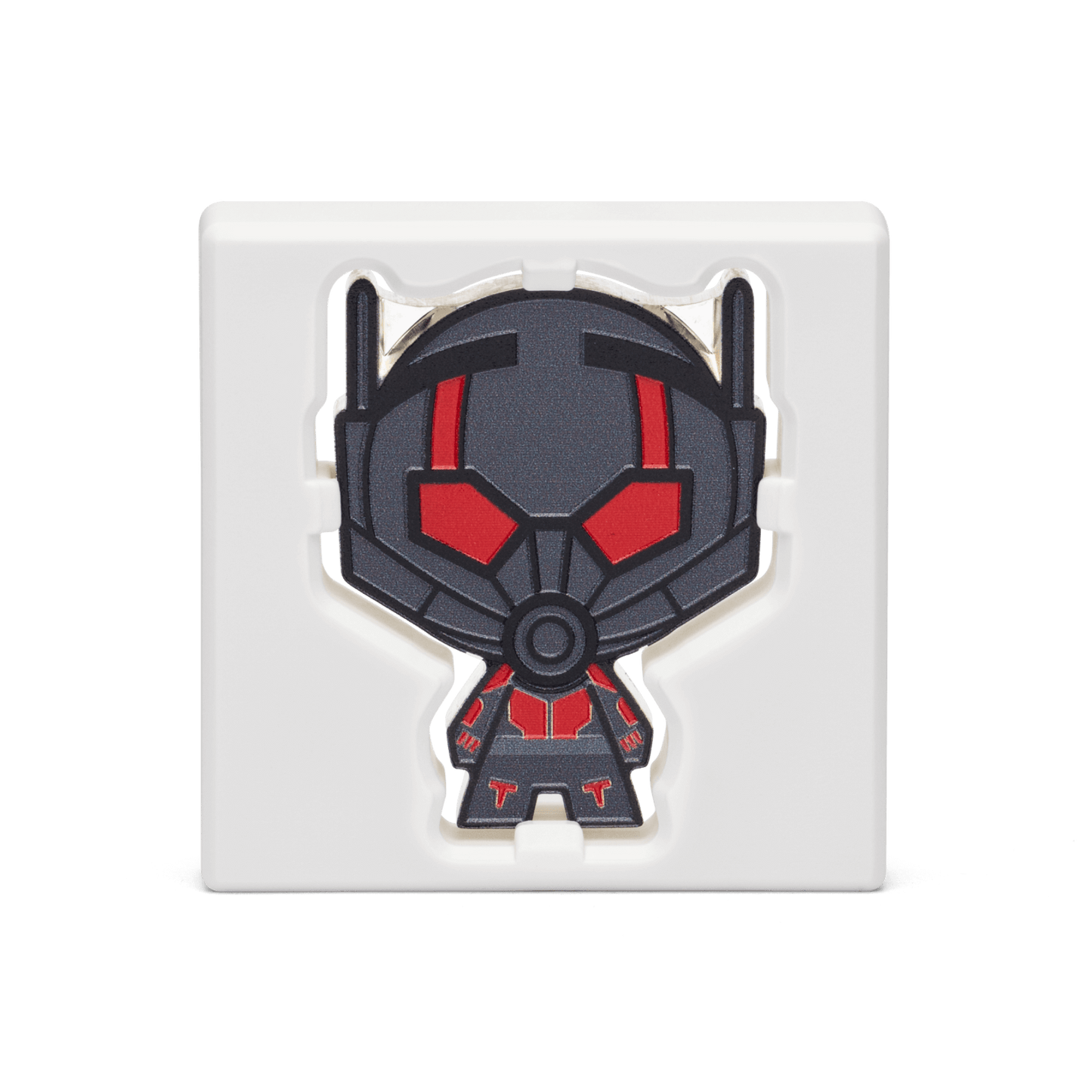 The size-changing Super Hero, Ant-Man™ features on this first 1oz pure silver Chibi® Coin for Marvel! This splendid piece is shaped and coloured to show him in his black and red suit. The design includes some relief which gives an awesome 3D effect - New Zealand Mint