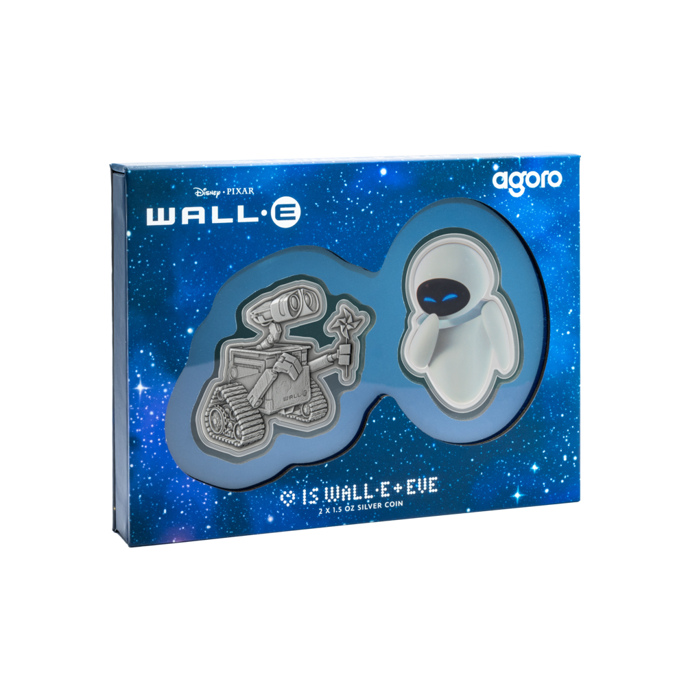 Disney Pixar WALL•E + EVE Coin Set