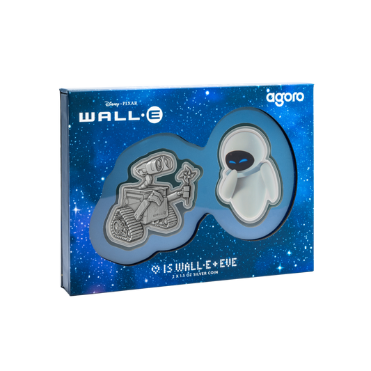 Disney Pixar WALL•E + EVE Coin Set