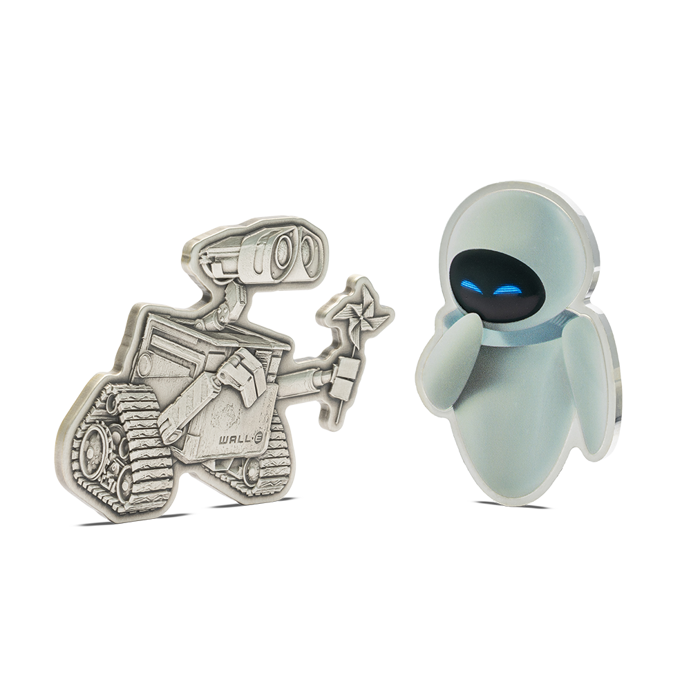 Disney Pixar WALL•E + EVE Coin Set