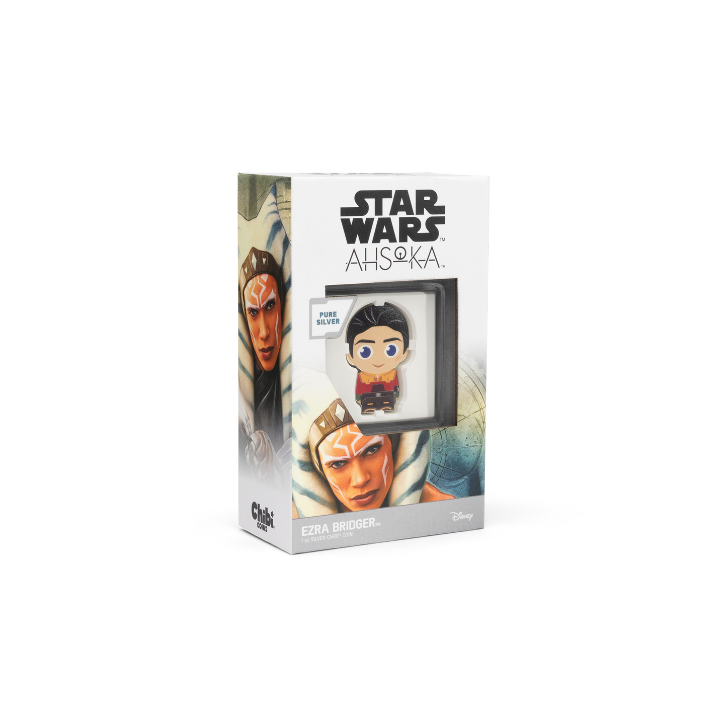 Star Wars™ Ahsoka™ – Ezra Bridger™ 1oz Silver Chibi® Coin