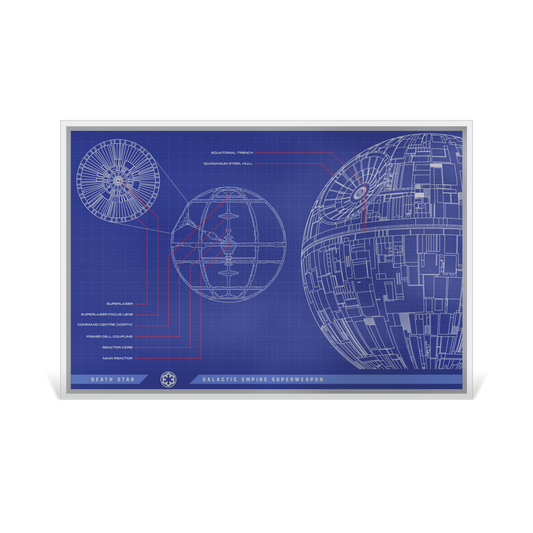 Star Wars™ Death Star™ Blueprint Foil