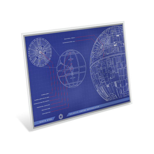 Star Wars™ Death Star™ Blueprint Foil