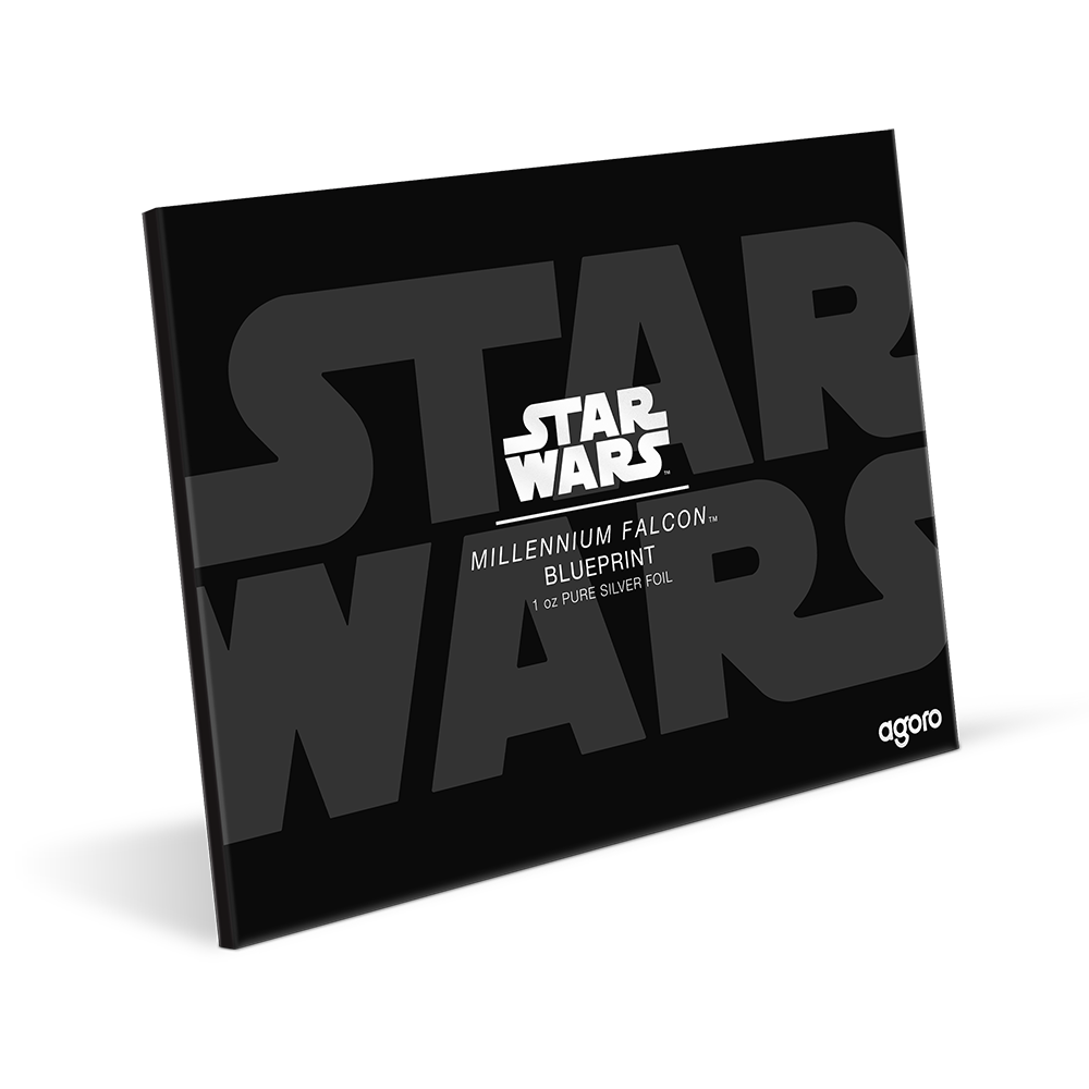 Star Wars™ Millennium Falcon™ Blueprint Foil