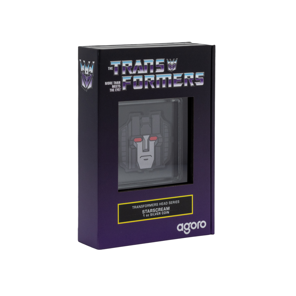 Transformers Heads - Starscream Coin