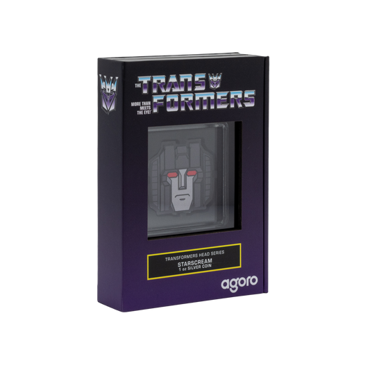 Transformers Heads - Starscream Coin