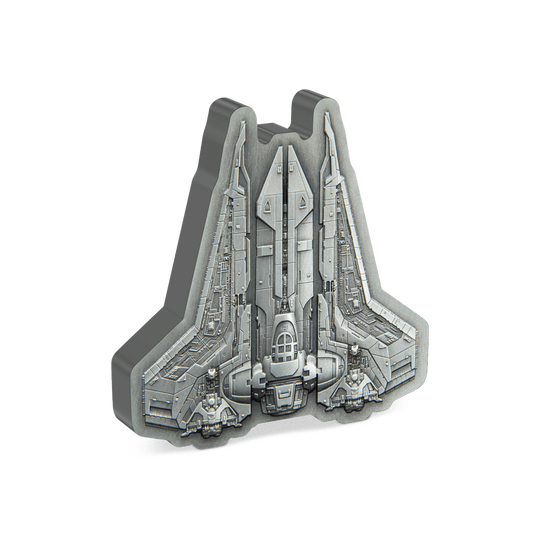 The Mandalorian™ – Bo-Katan's Gauntlet Starfighter™ Shaped Coin