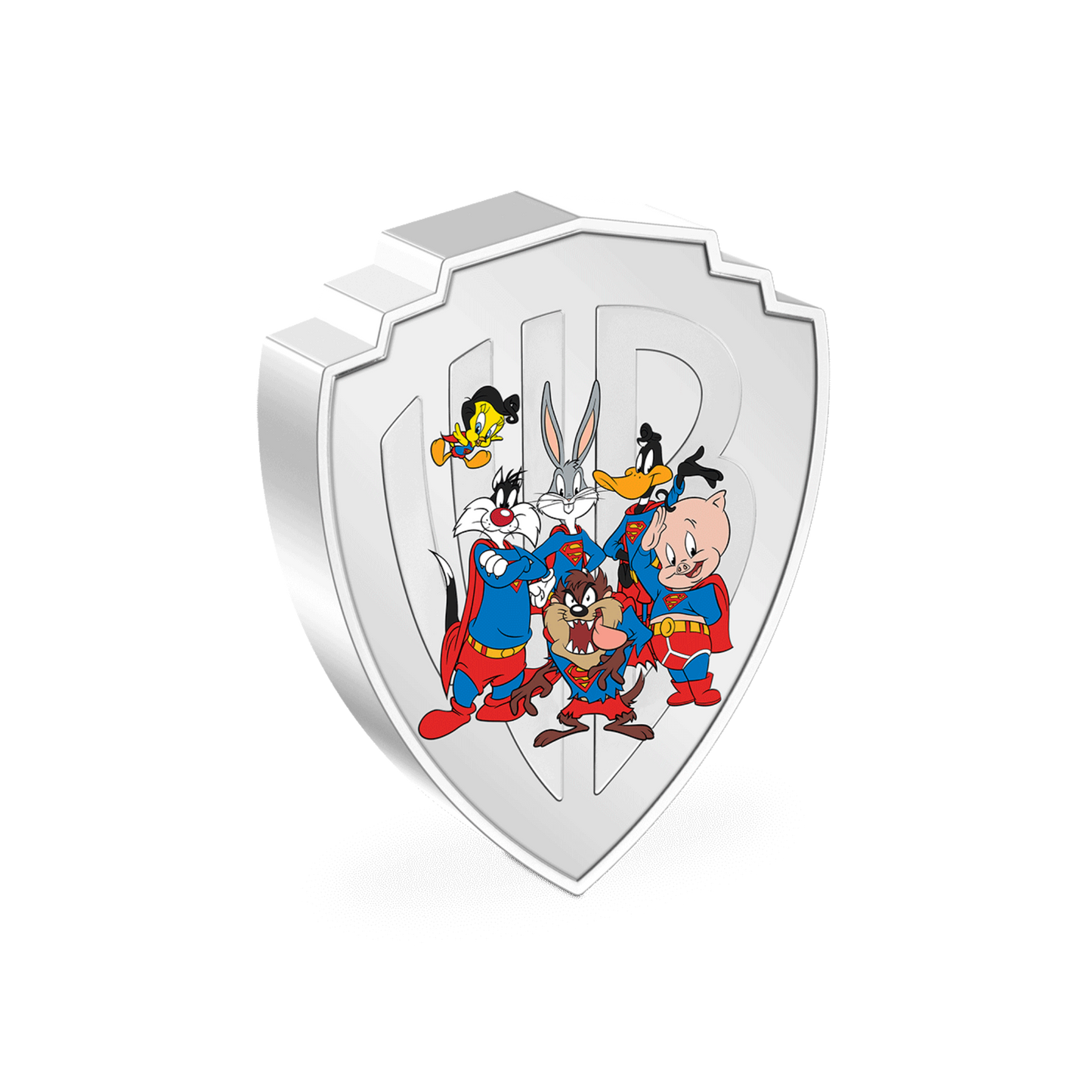 WB100 Looney Tunes Mashups – Superman Coin