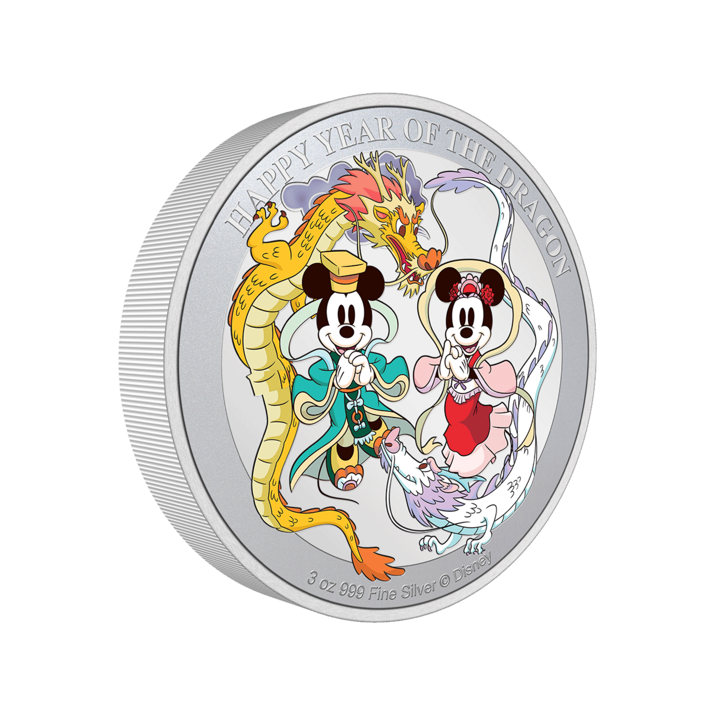 Disney Lunar – Happy Year of the Dragon Coin