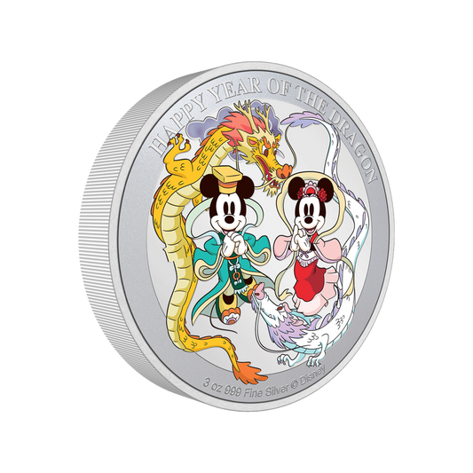 Disney Lunar – Happy Year of the Dragon Coin