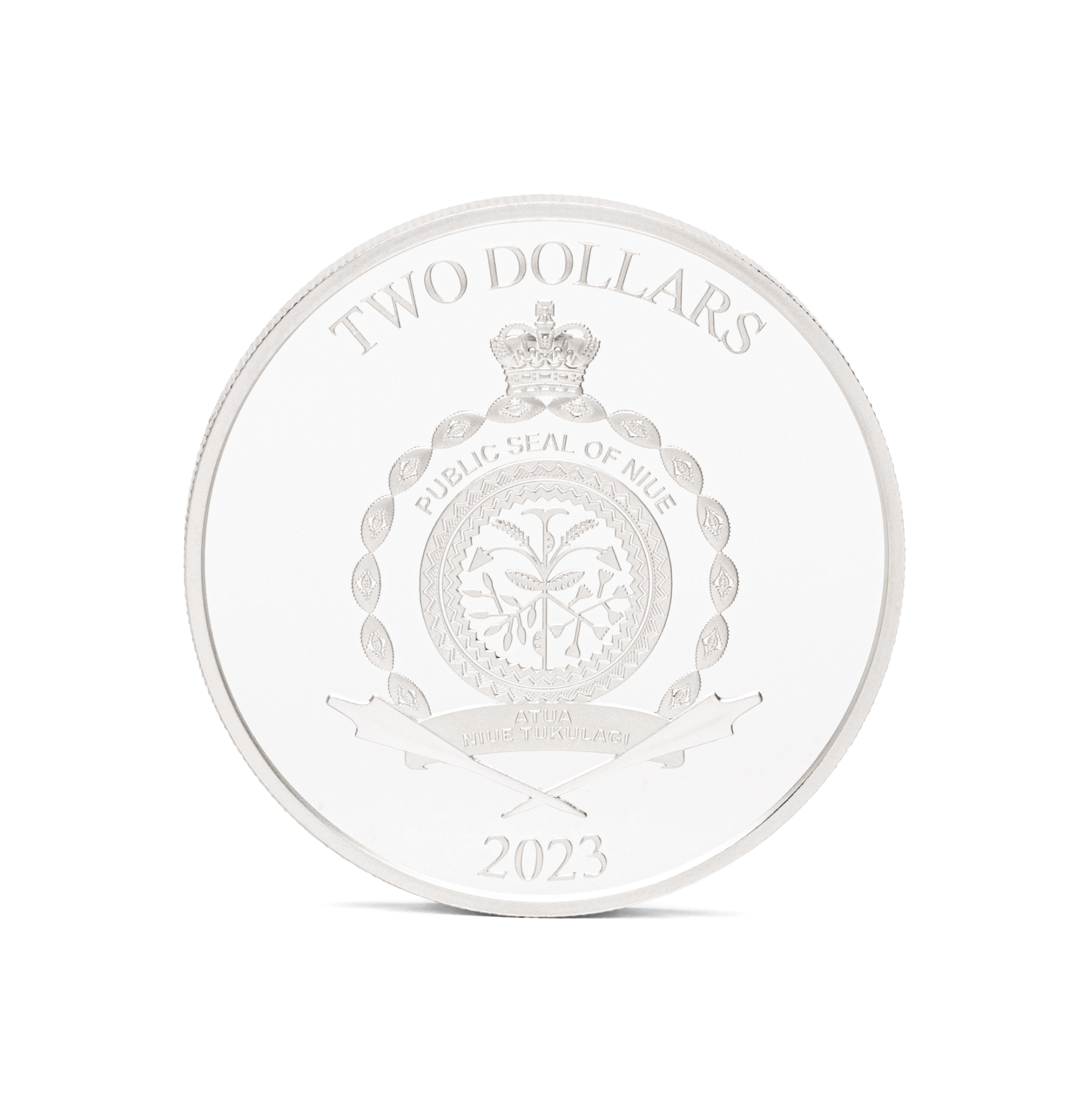 Introducing the captivating Cleopatra coin. It is struck from 1oz pure silver and has a limited issue of 2,000. The design features the legendary Egyptian queen in her iconic headdress, jewellery, and attire, capturing her timeless allure. - NZ Mint