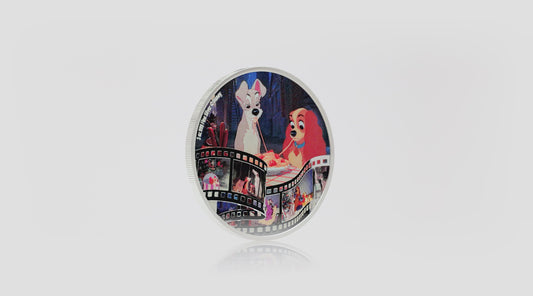 Disney Cinema Masterpieces - Lady and the Tramp Coin